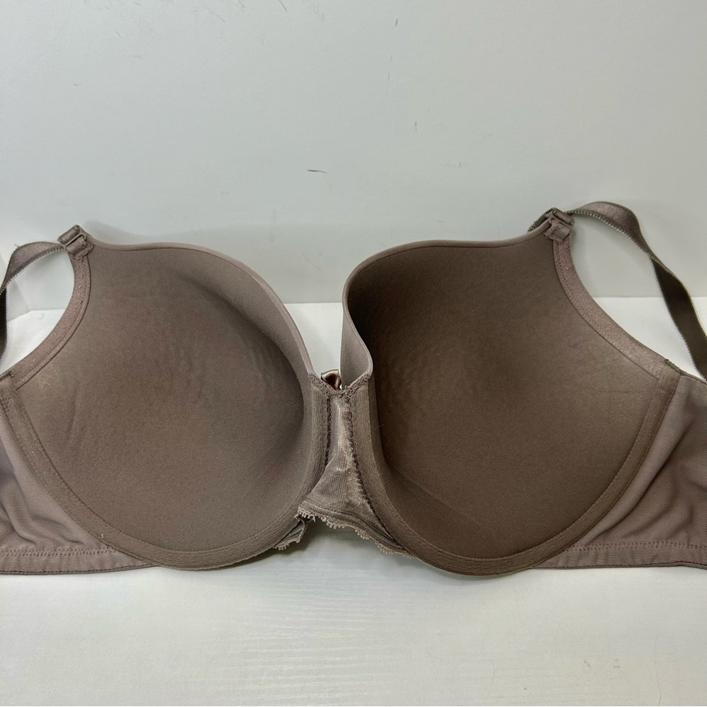 Torrid Curves Neutral Grey Brown Adjustable Strap Lightly Lined Bra 44C - Picture 10 of 14
